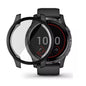 Black protective watch case for Garmin Venu 2 by That Watch Shop, designed to shield and safeguard the smartwatch.
