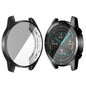 Black protective watch case for Huawei GT 2 42mm, made by That Watch Shop, designed to safeguard the smartwatch.