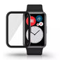Black protective watch case for Huawei Watch Fit, designed by That Watch Shop, protects the device from scratches and impacts.
