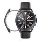 Black protective watch case for Samsung Galaxy Watch 3 (41mm), designed to safeguard the smartwatch from scratches and impacts.