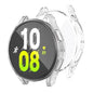 Clear protective case for Samsung Galaxy Watch 5 44mm, designed to safeguard the smartwatch with a sleek, transparent cover.