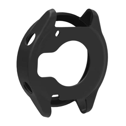 Black protective case for Garmin Forerunner 570 watch 42mm, designed to shield and fit securely around the watch.
