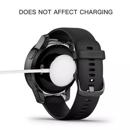 Clear protective watch case for Garmin Venu, made by That Watch Shop, showcasing transparent coverage for the smartwatch.