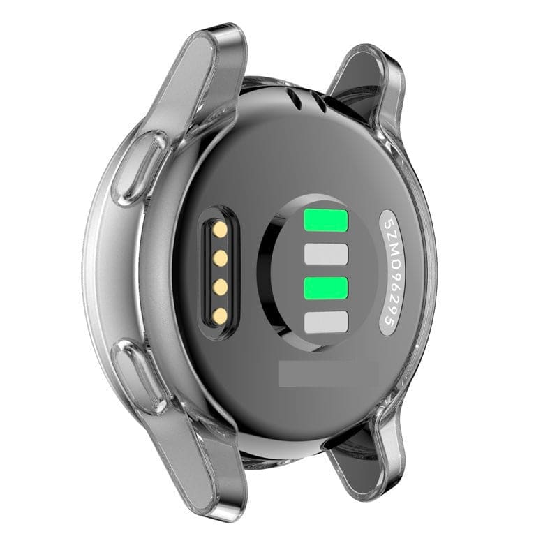 Clear protective watch case for Garmin Venu by That Watch Shop, designed to shield the smartwatch while showcasing its design.