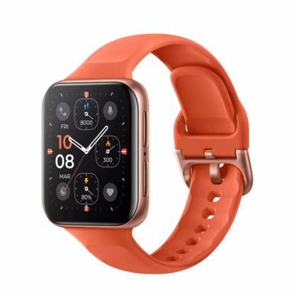 Hydrogel screen protector for Oppo Watch 2 42mm, pack of 6, showing clear coverage and flexible material for watch protection.