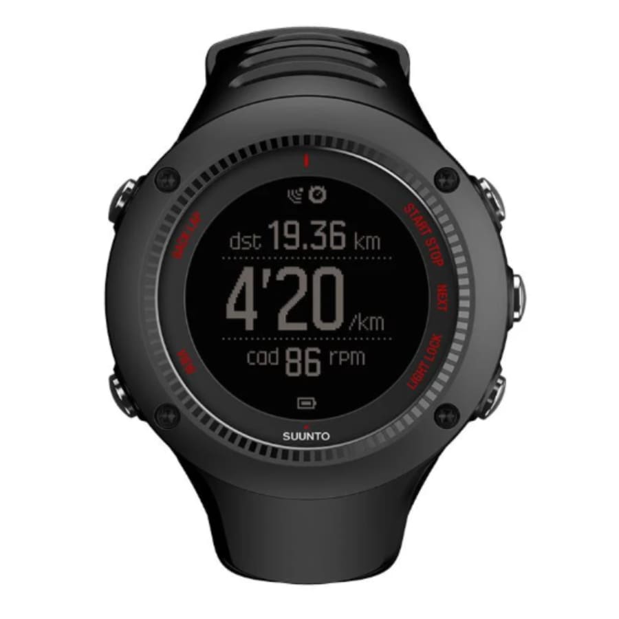 Hydrogel screen protector for Suunto Ambit3 Run watch case, pack of 6, showing protective film on watch screen.