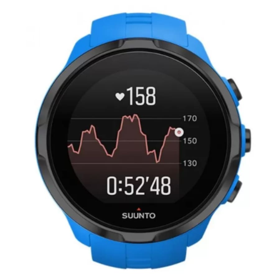 Black protective case for Suunto Spartan Sport watch, designed to shield and protect the watch from scratches and impacts.