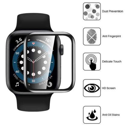 Apple Watch Series 9 41mm screen protector from That Watch Shop, showing a clear, durable protective film on the watch face.