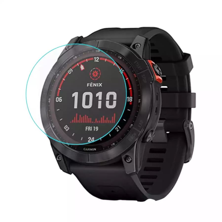Garmin Fenix 6S/6S Pro Series watch screen protector by That Watch Shop, clear protective film for watch display.