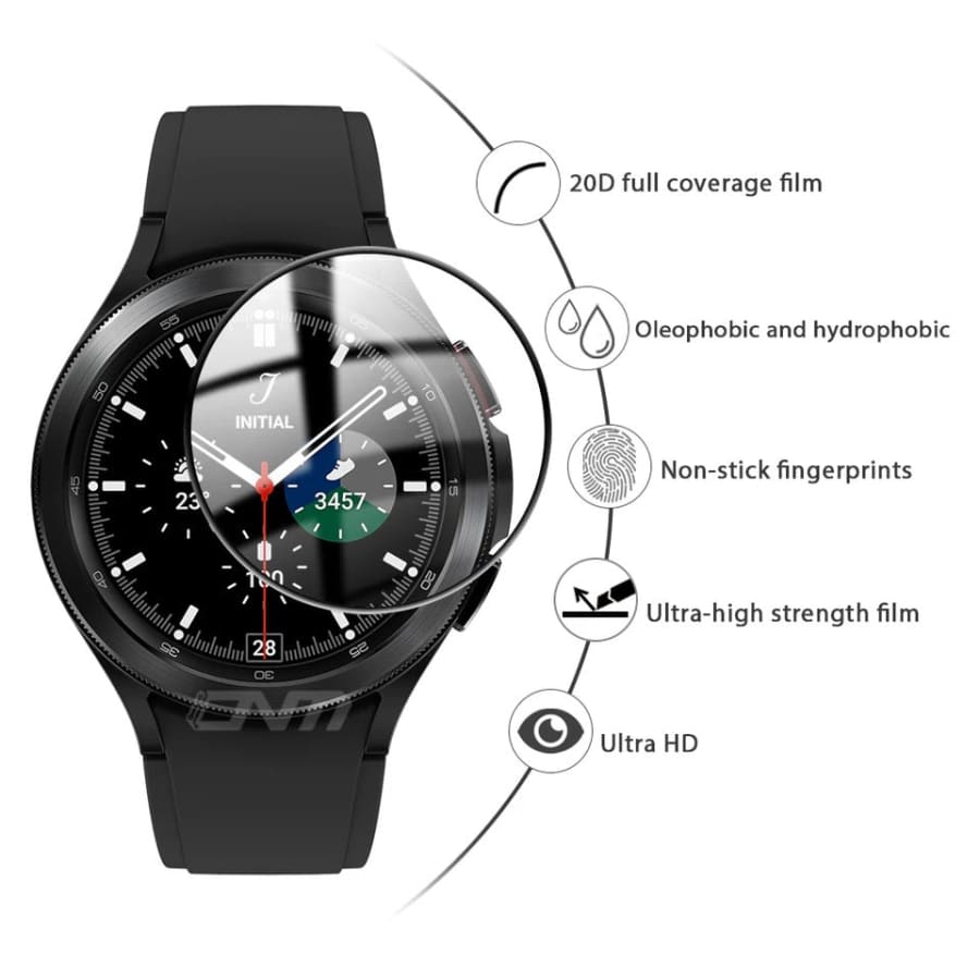 Samsung Galaxy Watch 4 Classic 42mm screen protector from That Watch Shop, clear protective film for watch display.