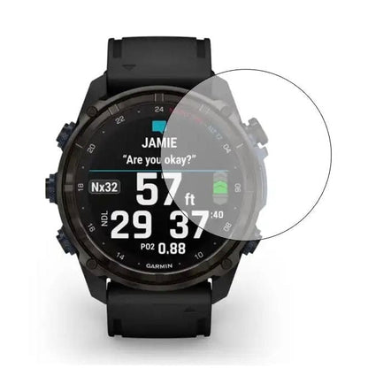 Garmin Descent Mk3i watch screen protector by That Watch Shop, 51mm protective film for Garmin dive watch display.