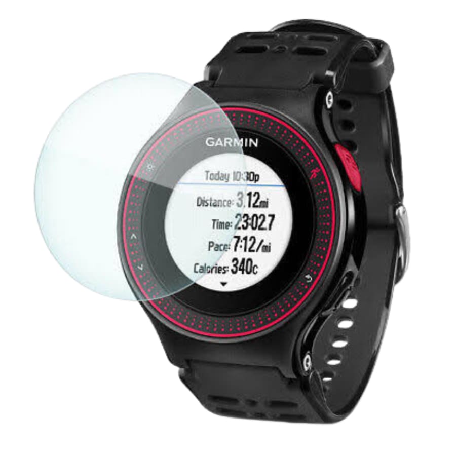 Garmin Forerunner 220 Series watch screen protector, clear protective film for Garmin running watch, by That Watch Shop