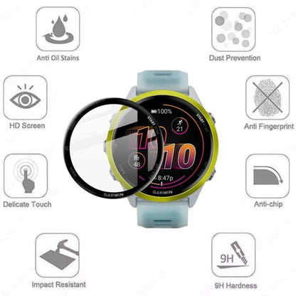 Garmin Forerunner 570 42mm watch screen protector from That Watch Shop, clear protective film for smartwatch display protection.