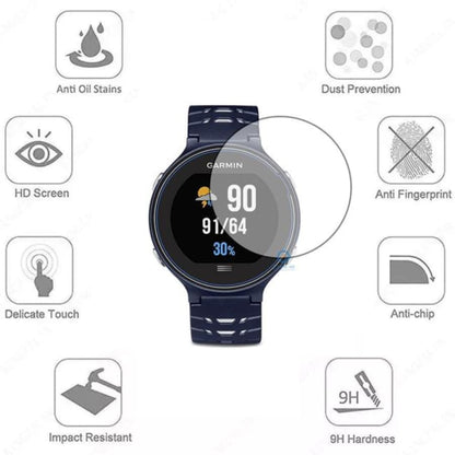 Hydrogel screen protectors for Garmin Forerunner 630 watch, pack of 6, protecting the watch display from scratches and impacts.