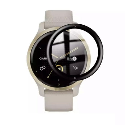 Pack of two Garmin Venu 2S watch screen protectors from That Watch Shop, clear, durable protection for your smartwatch screen.