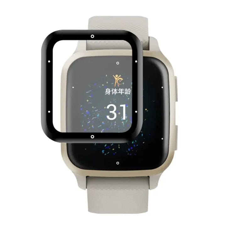 Pack of two Garmin Venu Sq 2 Series screen protectors, durable watch screen protectors by That Watch Shop.