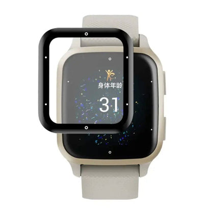Pack of two Garmin Venu Sq 2 Series screen protectors, durable watch screen protectors by That Watch Shop.