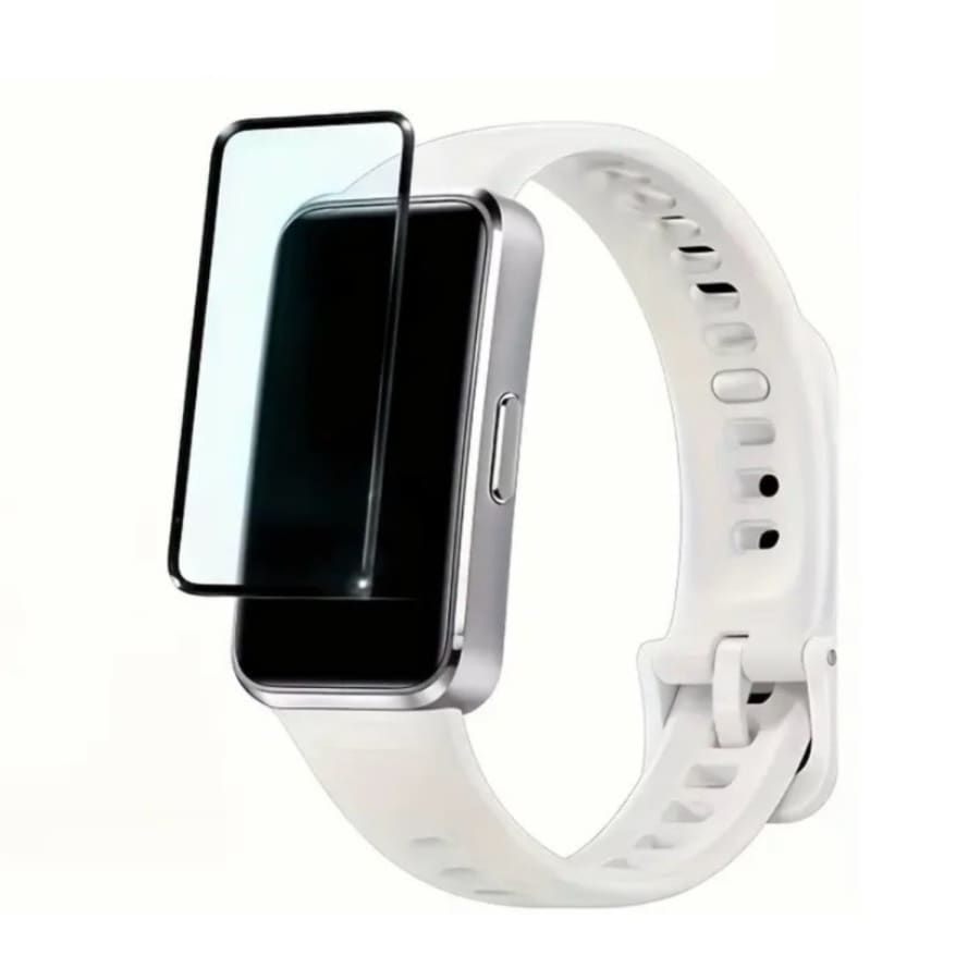 Huawei Band 10 screen protector by That Watch Shop, clear protective film for smartwatch display and touch screen.