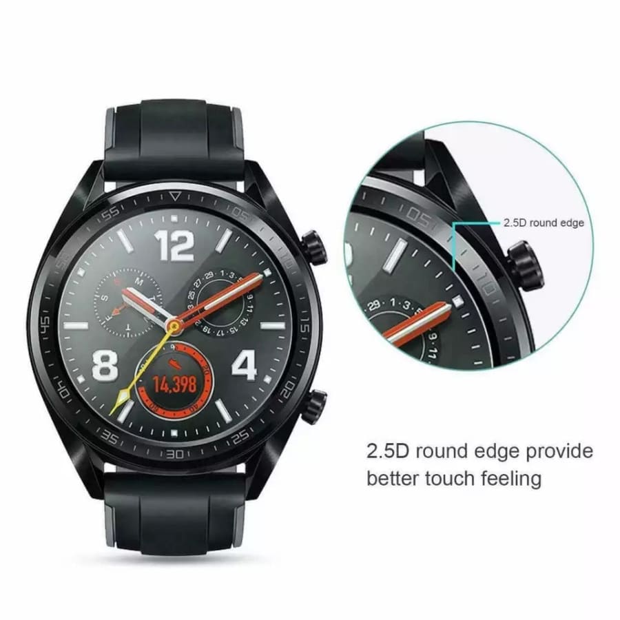Huawei GT 46mm watch screen protector by That Watch Shop, clear protective film for smartwatch display.