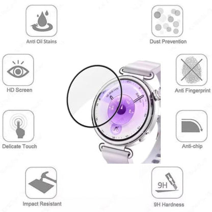 Huawei GT6 41mm watch screen protector from That Watch Shop, designed to protect the watch display.