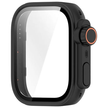 Black protective case for Huawei Watch Fit 4 Pro with screen protector, designed to safeguard the watch from scratches and impacts.