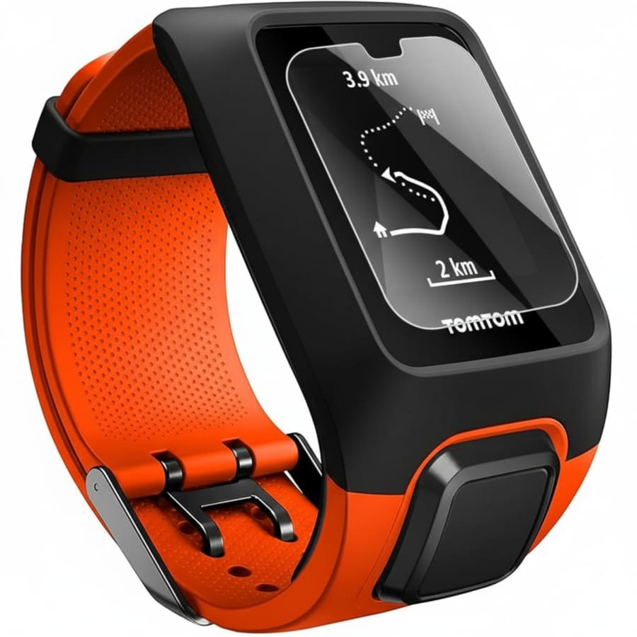 Six hydrogel screen protectors for TomTom Adventurer watch, designed to safeguard the watch screen from scratches and impacts.