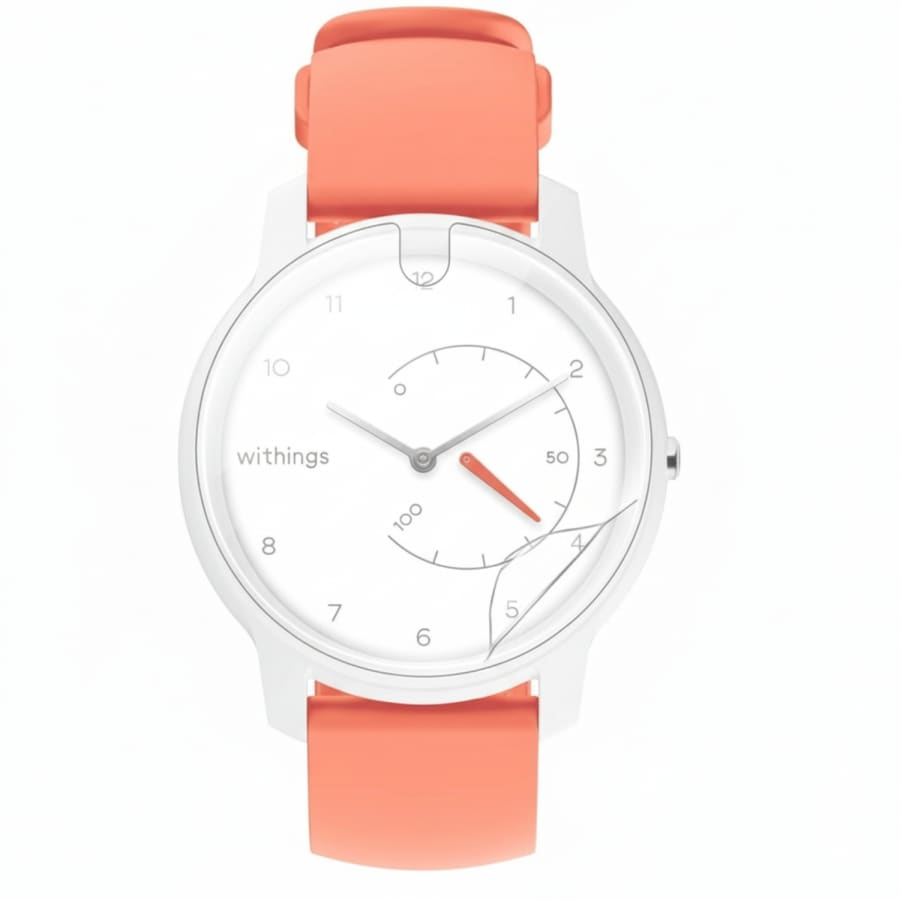 Hydrogel screen protector for Withings Move smartwatch, pack of 6, providing scratch and impact protection for watch screens.