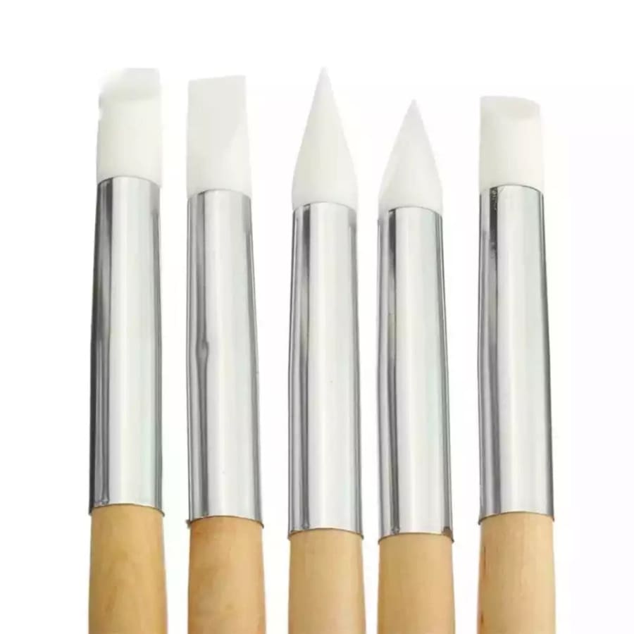 Set of five silicone watch cleaning pens from That Watch Shop, ideal for precise watch maintenance and cleaning.