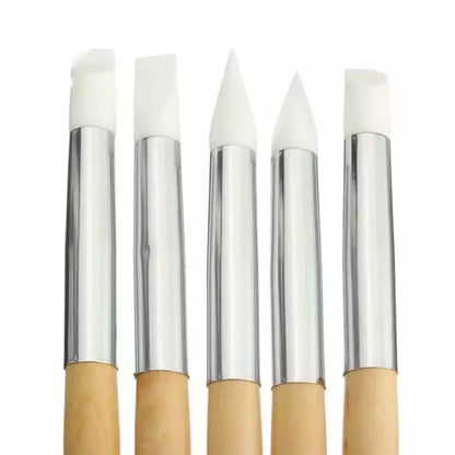 Set of five silicone watch cleaning pens from That Watch Shop, ideal for precise watch maintenance and cleaning.