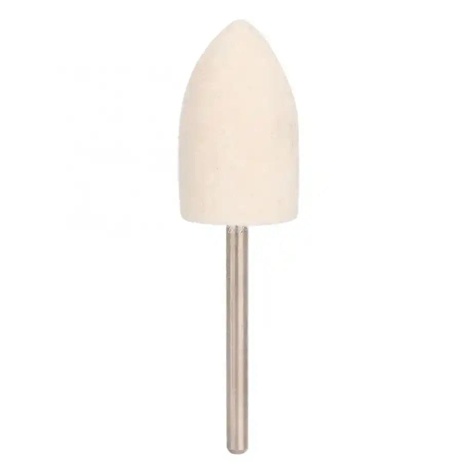 Set of 8 conical head polishing bits for watch tools, ideal for detailed watch polishing and finishing.