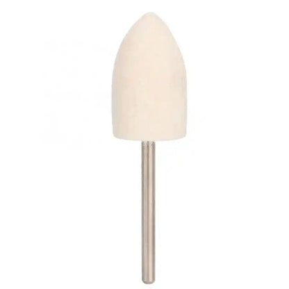 Set of 8 conical head polishing bits for watch tools, ideal for detailed watch polishing and finishing.