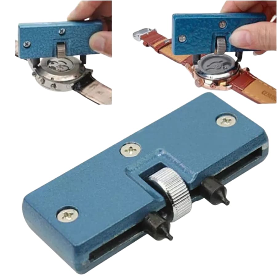 Pin-type watch back cover remover tool from That Watch Shop, used for safely opening watch cases.