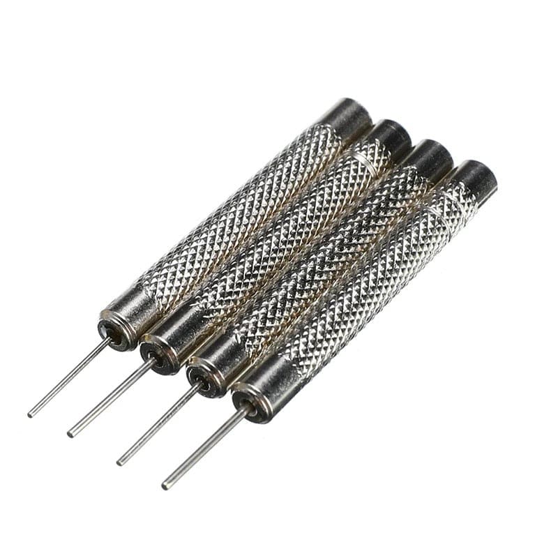 Watch Link Pin Punch set from That Watch Shop, 4-piece tool kit for removing and adjusting watch bracelet pins.