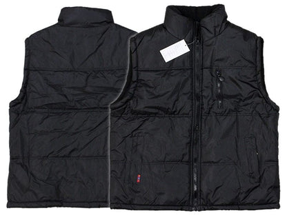 Marked Size 4XL Vest/Sleeveless Thermal Jacket Black dealonline.co.nz