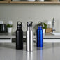 Frankly Cotton 500ml Stainless Steel Gloss Drink Bottle Range Nest & Stem Homewares
