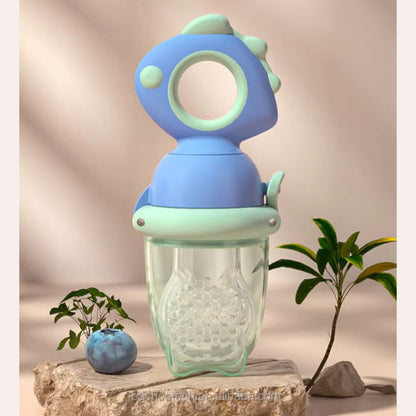 Fruit Food Feeder with Twist Top - Safe Self-Feeding & Teething