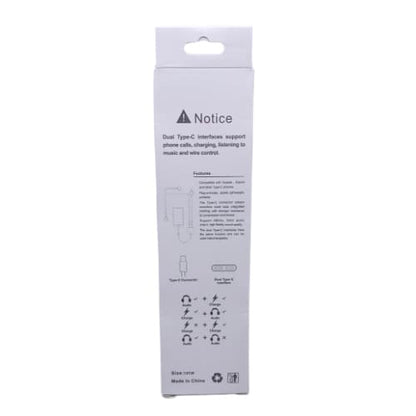 Type C 2-in-1 Headphone Adapter (JH032) 9eight5