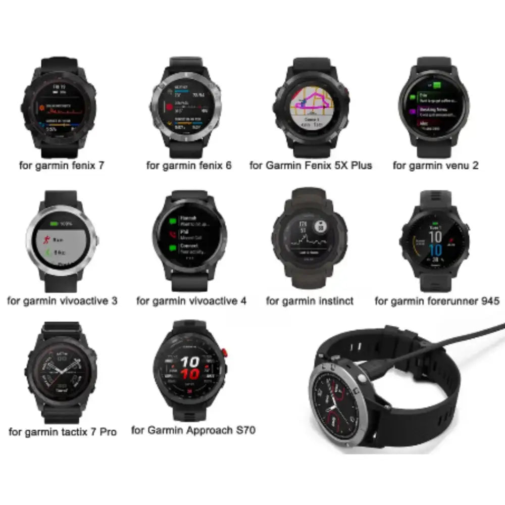 Type-C Charger for Garmin Venu, Fenix, Forerunner Series Habicare