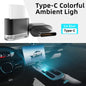 Type-C LED Car Interior Ambient Light (7 colours available) Habicare