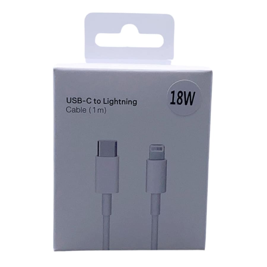 Type-C to lightning cable (18w)  - 1m 9eight5