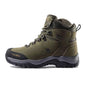 Waterproof High-Top Hiking Boots - Camel Brand
