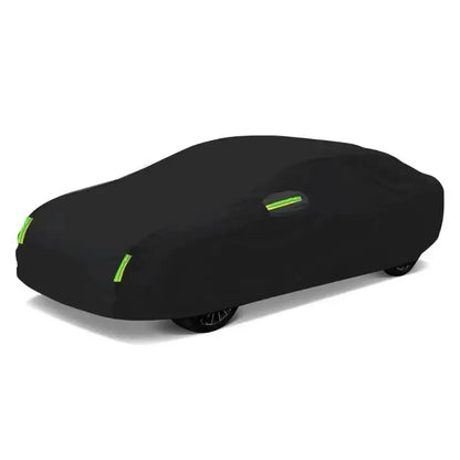 Universal Black Car Cover with Reflective Strips (different sizes available) Habicare