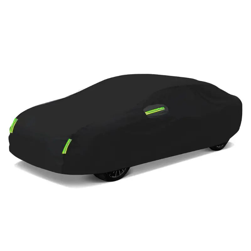 Universal Black Car Cover with Reflective Strips (different sizes available) Habicare
