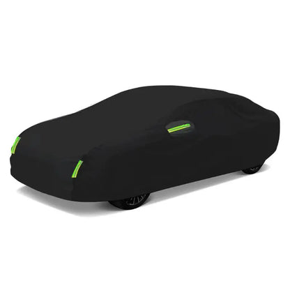 Universal Black Car Cover with Reflective Strips (different sizes available) Habicare