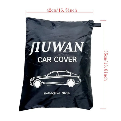 Universal Black Car Cover with Reflective Strips (different sizes available) Habicare