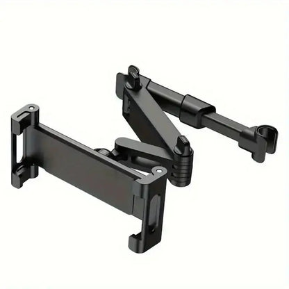 Universal Car Headrest Tablet & Phone Holder Mount (Black & Red) Habicare