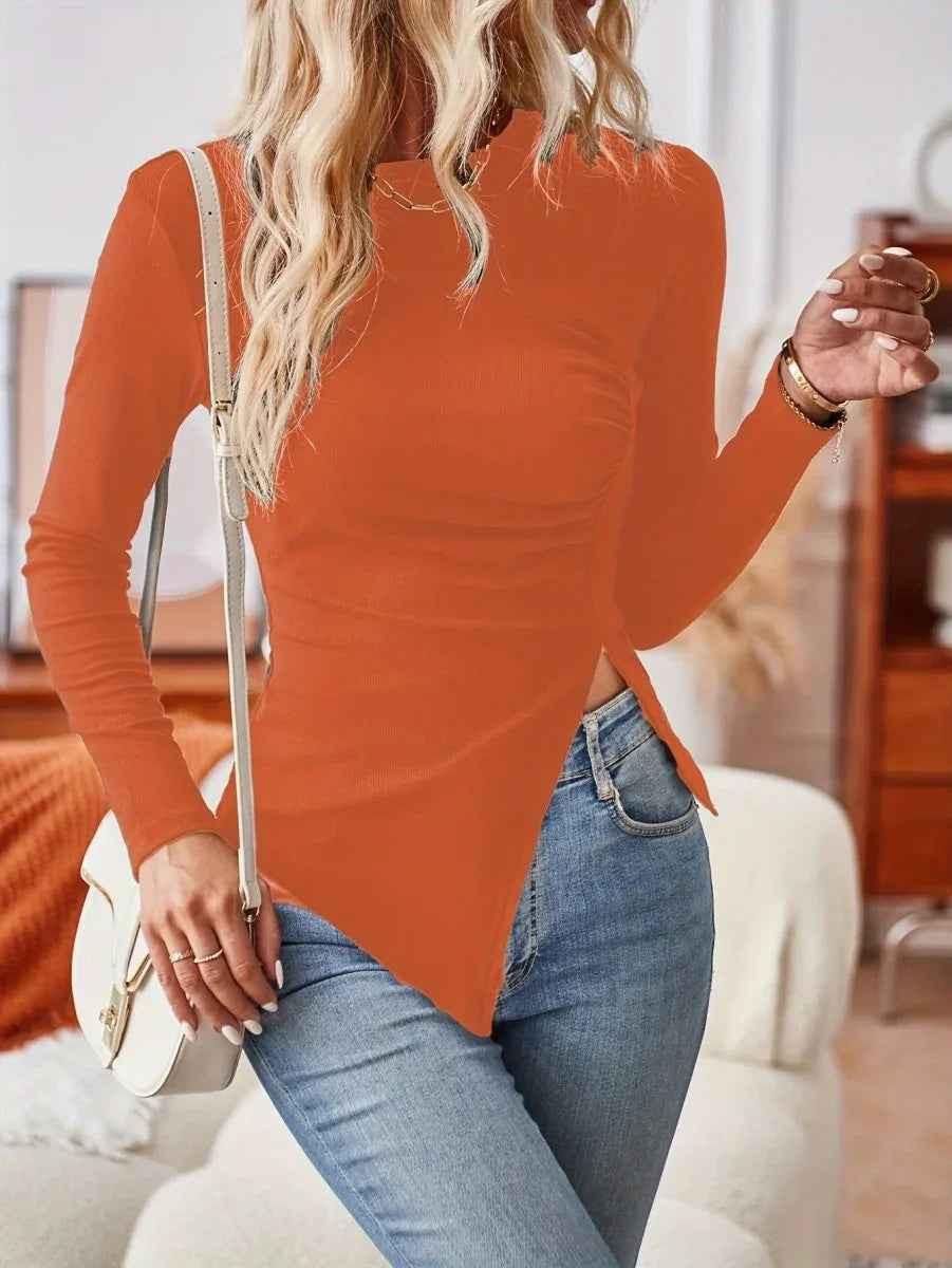 Urban Slit Sleeve Tee for women