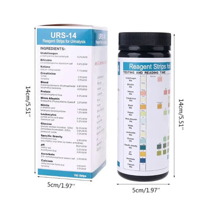 Personal Health Test Strips (URS-14) Habicare