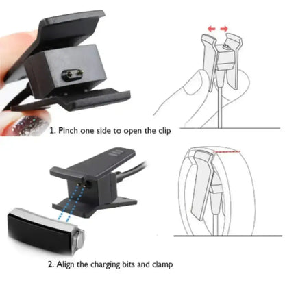 USB Charger Cable for Fitbit Alta/Alta HR Habicare