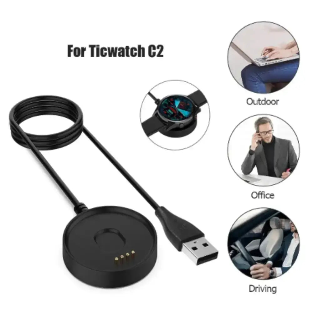 USB Charging Dock for Ticwatch C2 Habicare